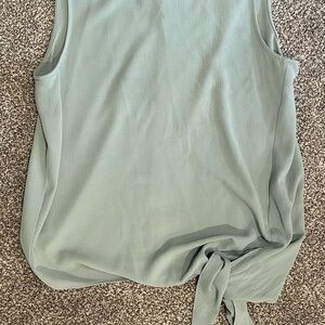 Vince Camuto Sleeveless Top in Soft Green